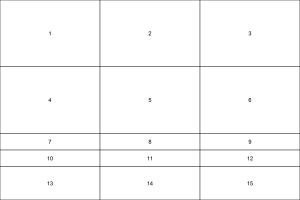 Demonstration of layout method grid in R graphics